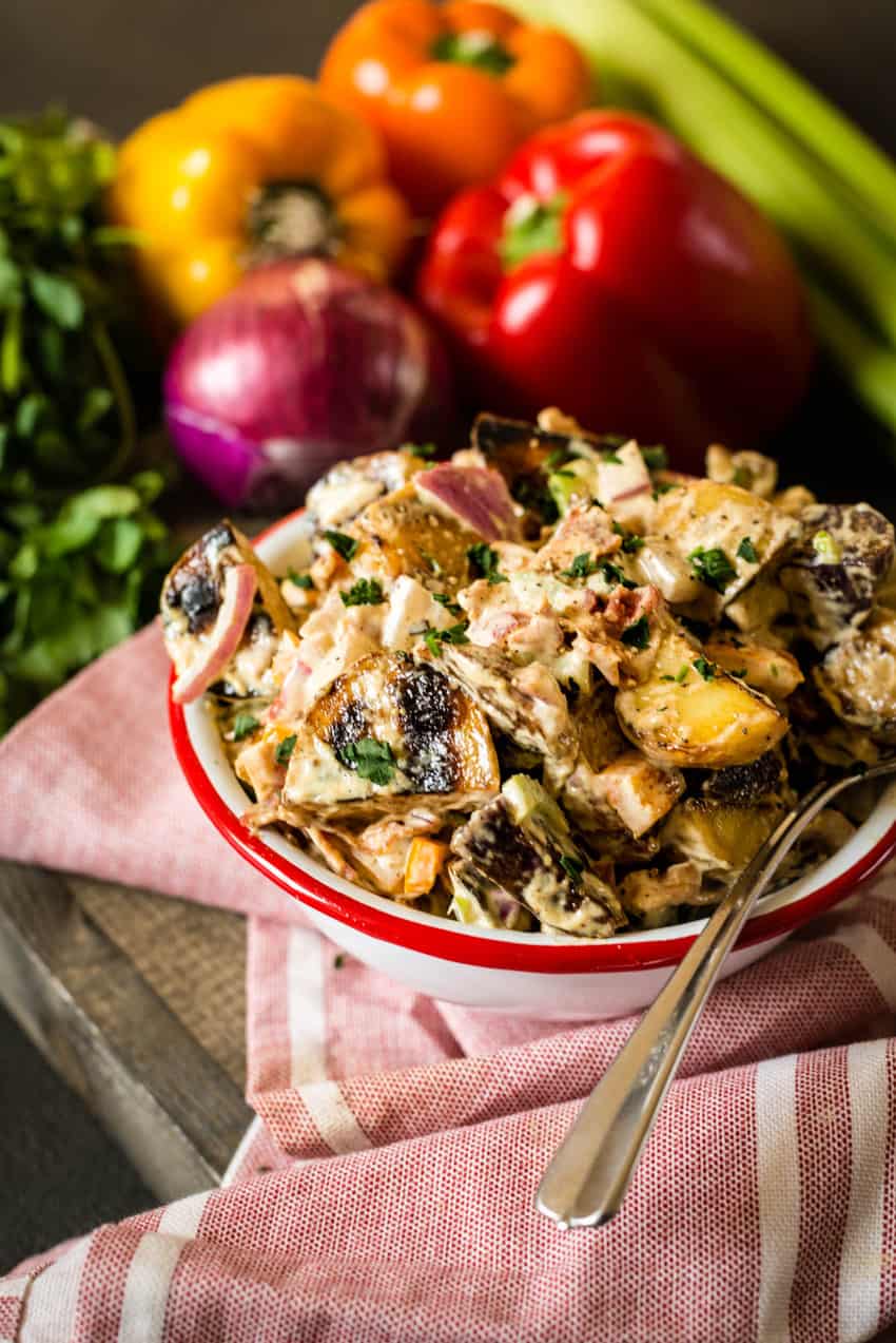 Receita de Salada de Batata Defumada | GirlCarnivore.comKita Roberts