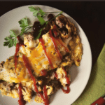 Como fazer uma omelete de cheeseburguer