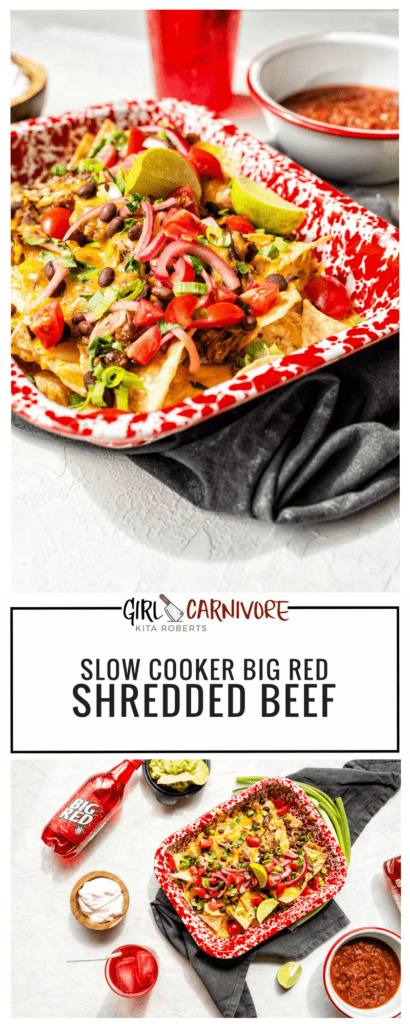 Receita de carne desfiada vermelha grande de fogão lento - GirlCarnivore Kita Roberts