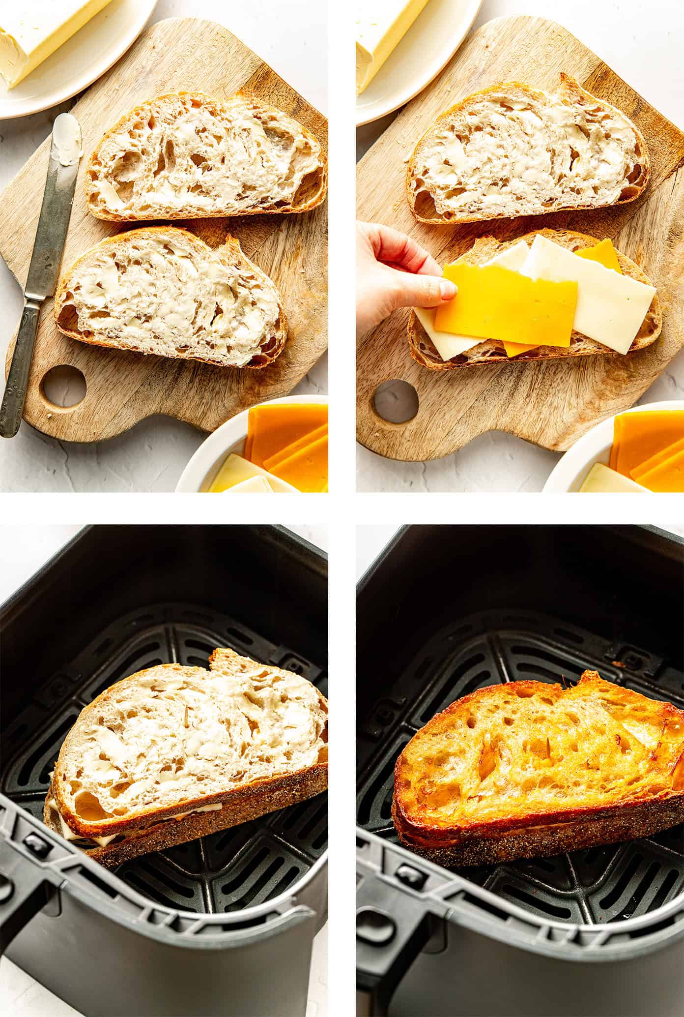como fazer queijo grelhado na airfryer